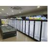 Buy cheap Supermarket Freezer 2000L Glass door Ice Cream Vertical Display Refrigerator Freezer from wholesalers