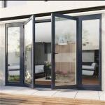 Skate Modern Aluminum Casement Soundproof Doors For Elegant Patio
