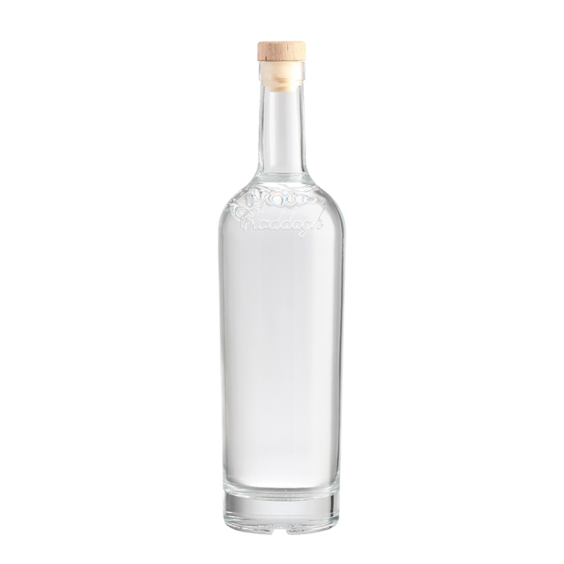 700ml 750ml 1000ml Square Glass Bottles with Cork Ideal for Gin Whisky Vodka Red Wine