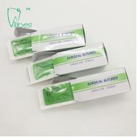 Buy cheap OEM Surgical Polyglycolic Acid Suture With Needle Nylon Silk product