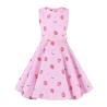 Buy cheap Polka Dot Flower Show Skirt Retro Summer Children'S Clothing Kid Girls Dresses from wholesalers