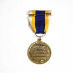 Round Brass Stamped Badges And Medals Souvenir Awards Antique Gold Medals