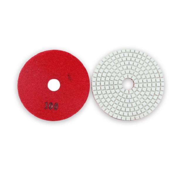 Buy cheap White 4 Grit Diamond Wet Polishing Pads For Marble Granite Stone Terrazzo Floor from wholesalers