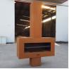 Buy cheap 1200mm Corten Steel Fire Pits ISO9001 Wood Burning Patio Heaters from wholesalers