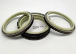 7075613520 PU Steel Hydraulic Dust Seal Black Yellow 115*131*9/12