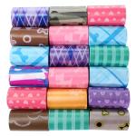 Biodegradable PET eco friendly doggie waste bags poo bag custompoop bag holder