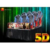 Buy cheap Outside 6 DOF Electric Platform 5D Motion Cinema For Classmates Meeting product