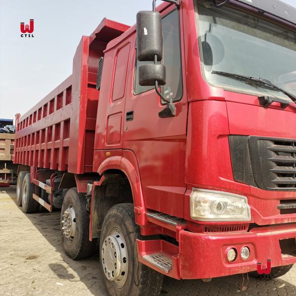 Buy cheap Used Original HOWO 8x4 12 Wheel 40 Ton Heavy Duty Dump Truck from wholesalers