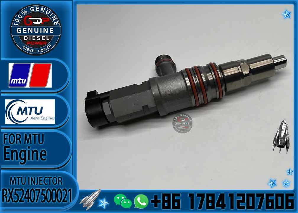 Diesel Engine Common Rail Fuel Injector RX52407500021 FOR MTU 4000 ENGINES