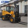 Buy cheap 4WD / 2WD Compact All Terrain Forklift , Four Wheel Drive Forklift Diesel Powered from wholesalers