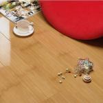 Hotel Solid Stranded Bamboo Modern Indoor Embossed Laminate Horizontal Natural