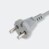 Buy cheap European eu 2 pin pvc Power Cord Cable VDE Male to Female Power Extension Cord Cable for electrical from wholesalers