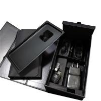 Buy cheap CMYK 4 6 Black Magnetic Closure Smartphone Packaging Box EVA Insert product