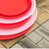 Buy cheap Red High Durability Circular Shape Feed Tray For Chicken from wholesalers