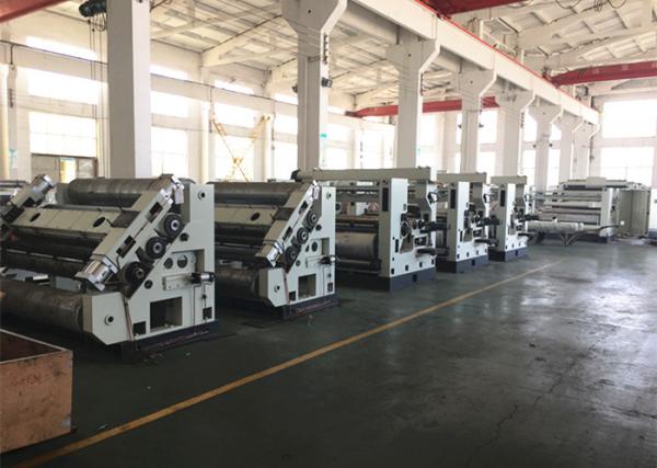Buy cheap Economical Type Corrugated Cardboard Machine / Packaging Production Line from wholesalers