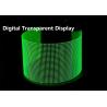 Buy cheap P8 Flexible Crystal Core Film Screen Indoor Glass Window Curtain Advertising Film Digital Transparent Display from wholesalers
