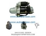 0001121007 0001121028 - BOSCH Starter Motor 12V 1.1KW 9T
