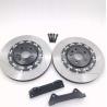 Buy cheap Black Anodized Cast Iron Brake Disc 362*32mm Grooved Floating Center Bell from wholesalers