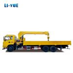 Straight Arm 10 Ton Telescopic Boom Truck Mounted Crane Truck Cranes
