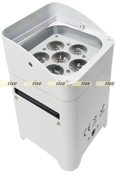 Buy cheap RGBWA Wireless LED Par Lights 6pcsx18W Battery Powered For Wedding Light Effect from wholesalers