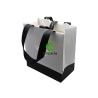 Buy cheap 150 * 160 * 80mm Recycled Coated Paper Bags , Black / White Retail Bags With Logo from wholesalers