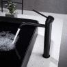 Buy cheap SUS304 Stainless Steel Single Handle Basin Mixer Chrome Matte Black Basin Taps from wholesalers