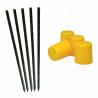 Buy cheap Durable Star Picket Y Fence Post Yellow Plastic Cap For Protection from wholesalers