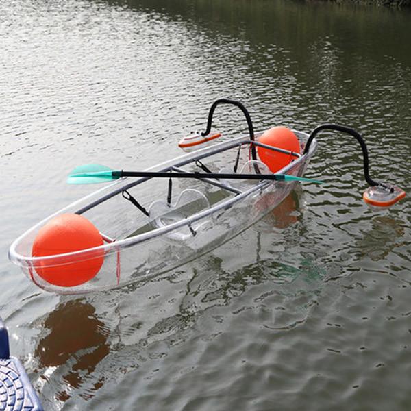 Buy cheap Transparent Plastic Rowing Boat , 0 - 360 Degree Blade River Fishing Boats from wholesalers