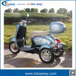 3 wheel 500 W 48v electric tricycle scooter for adult or old passenger