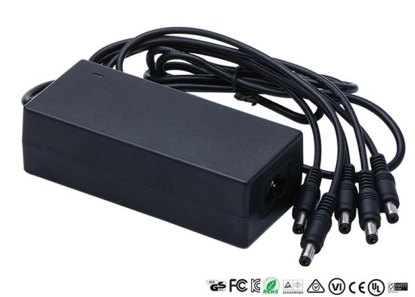 Buy cheap DOE VI 12V Power Adapter 4A 48W UL Approved With 5 Ways Splitter Cable from wholesalers