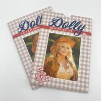 Buy cheap 80 Pages Calendar Printing Services Monthly Pocket Calendar Planner With Slipcase product