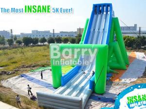 Wholesale Customized 5k Slingshot Giant Inflatable Slide For Adults 0.55mm PVC Tarpaulin from china suppliers