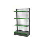 Steel Grid Display Racks Net Mesh Shelf For Supermarket Shop Exhibit