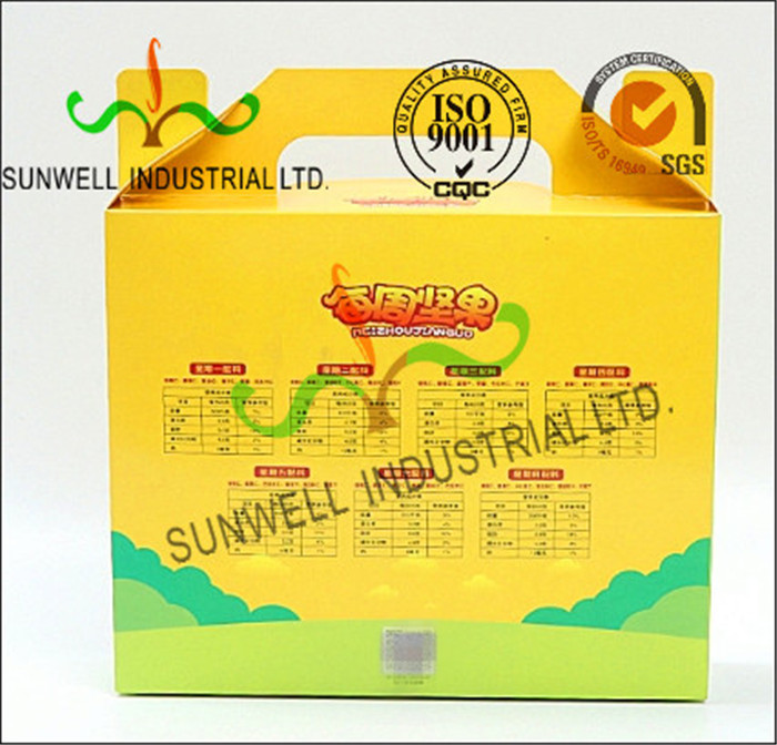 Custom Printed Corrugated Cardboard Fruits Packaging Boxes Matt Lamination