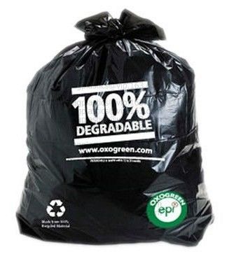 Compostable, 7-10 gallon, 50 count, Extra Thick 0.8 MIL, Tall Kitchen Trash Bag, Biodegradable Food Scraps, Yard Waste B