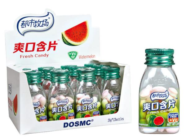 Buy cheap DO'S FARM Sugar Free Mint Candy With Watermelon Flavor Fresh Cooling from wholesalers