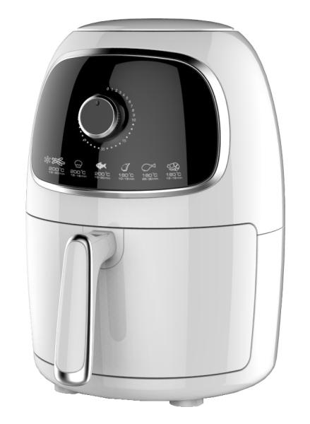Buy cheap Healthy Cooking 2 Litre Air Fryer 1200W , White Air Fryer For Household from wholesalers