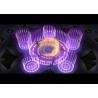 Buy cheap Polygon Shape Mini Musical Fountain , Colorful Flower Water Dance Fountain Systems from wholesalers