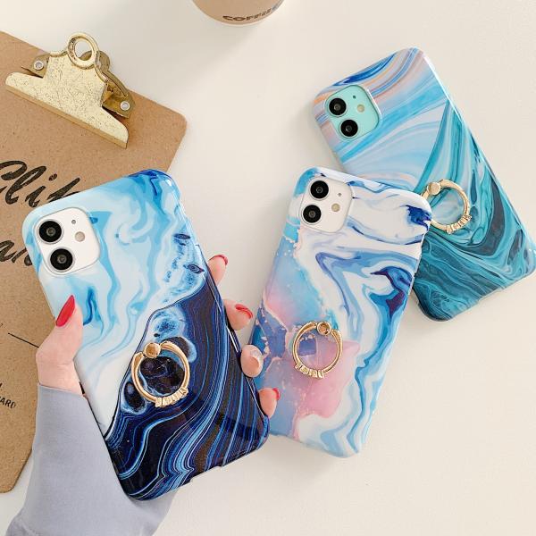 Buy cheap Soft TPU IMD Finger Grip Stand Phone Cases Roughed Corners from wholesalers
