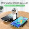 Buy cheap 6in1 Multi Function Pen Holder Wireless Charger Fast Charging For Apple from wholesalers