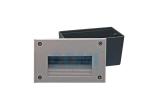 3W Horizontal Recessed LED Step Lights Outdoor , Soft Beam Light LED Stair