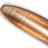 Buy cheap DELLOK A216 CS Helical Condenser Copper Fin Tube from wholesalers
