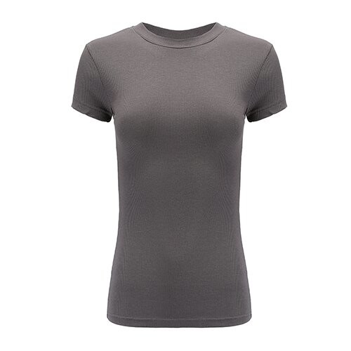 OEM maufactory T Bags Short Sleeve Big Breast Girl Sexy Repair Shirt European American Kardashian