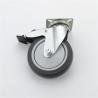 Buy cheap 2.5" 3" Home Caster Wheels TPR Rubber Caster Wheels With Brake from wholesalers