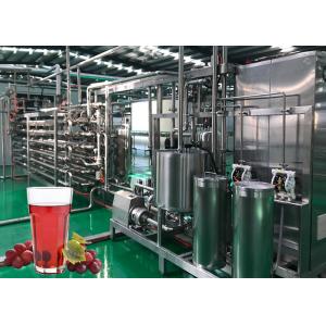 Buy cheap 440V SS316 Grape Juice 1000T/Y Fruit Processing Line from wholesalers