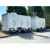 Buy cheap Portable 3 Station Shower Toilet Trailers Customized Mobile Outdoor Modern Toilet Trailer Manufacturer from wholesalers