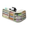 Buy cheap Customizable Stainless Steel Supermarket Checkout Counter With Conveyor Belt from wholesalers