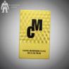 Buy cheap Gold Membership VIP Metal Business Card VIP Card Made By Stainless Steel CR80 from wholesalers