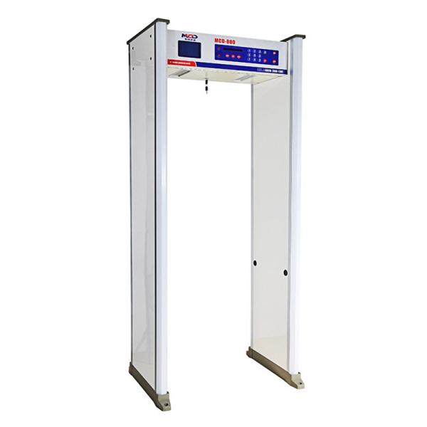 Buy cheap LCD Monitor 8 Zones 0-99 Adjustable Walkthrough Metal Detector from wholesalers