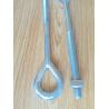 Buy cheap galvanized steel forged oval eye bolt for power line fittings from wholesalers